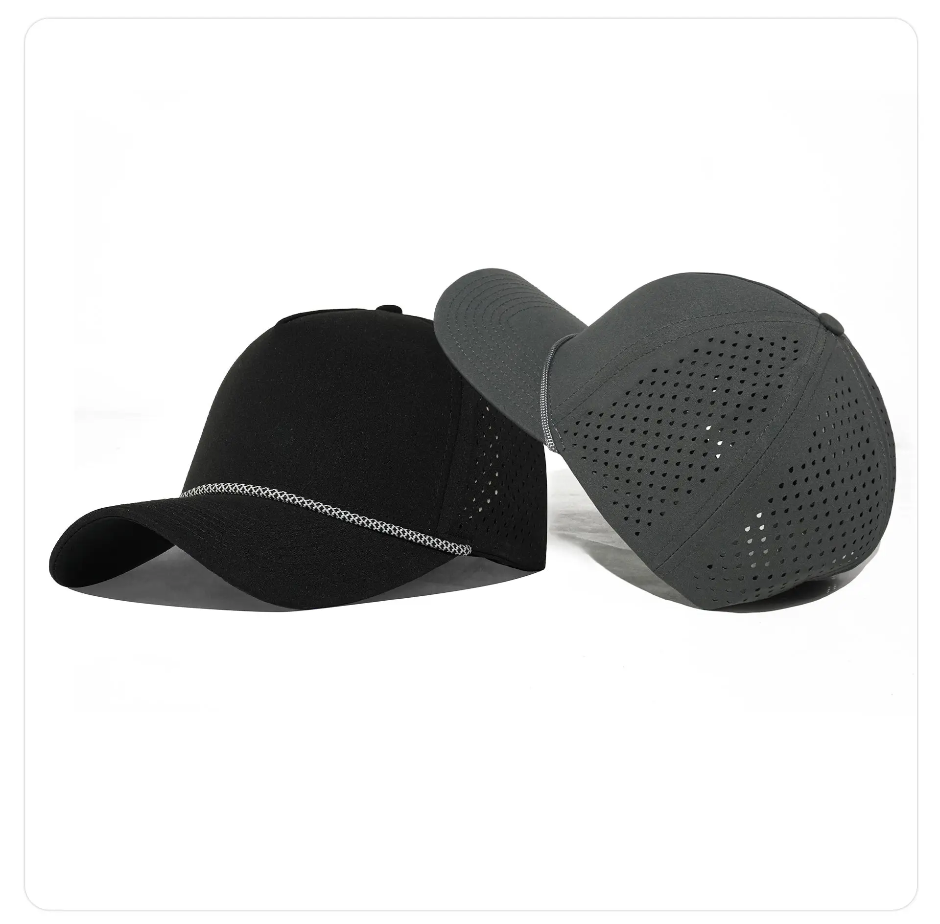 Pink Beaded Baseball Cap with Breathable Design — feature 26
