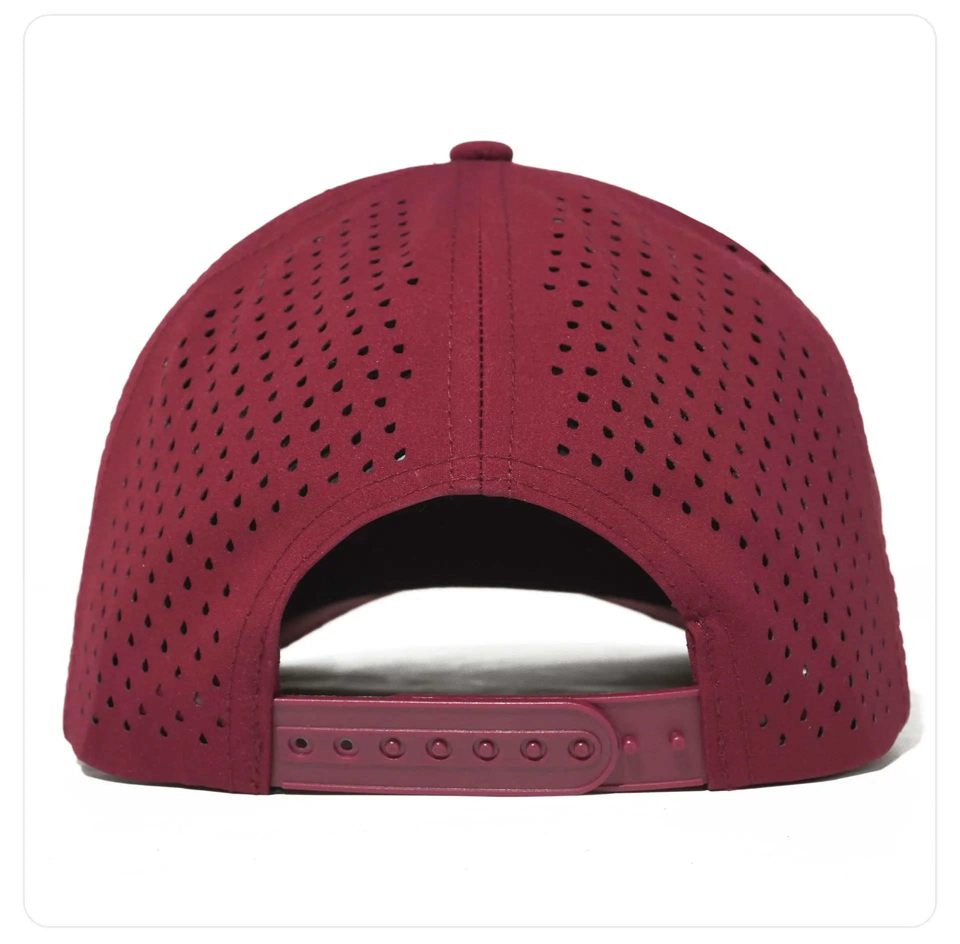Pink Beaded Baseball Cap with Breathable Design — feature 34