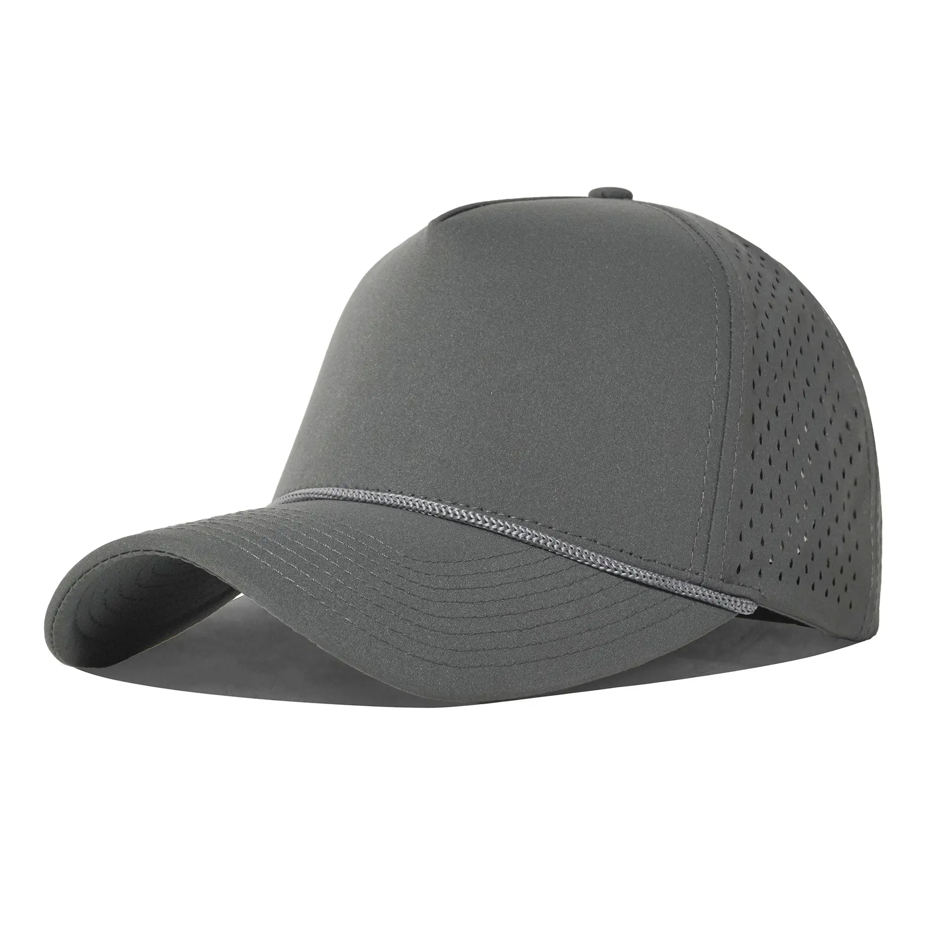 Pink Beaded Baseball Cap with Breathable Design - Image 6