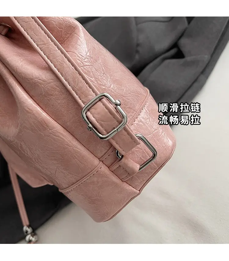 Women's Cream GG Bag with Teddy Bear Accessory — feature 9