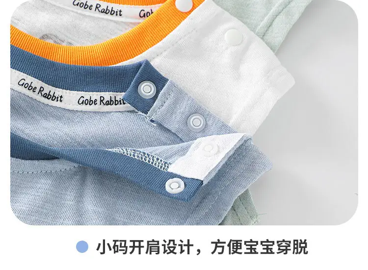 Baby Sleeveless T-Shirt 2025 Printed Kids Casual — feature 8