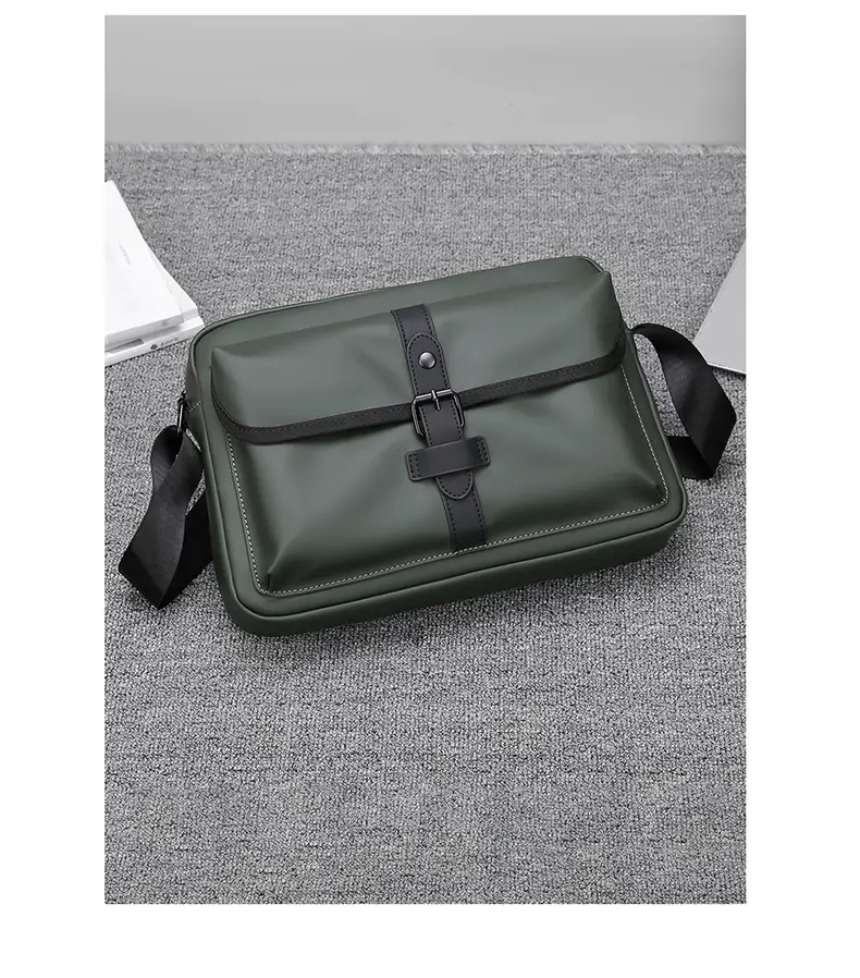 Japanese Style Leather Shoulder Bag Large Capacity Men — feature 21