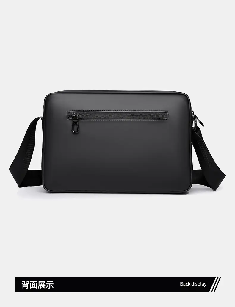 Japanese Style Leather Shoulder Bag Large Capacity Men — feature 30
