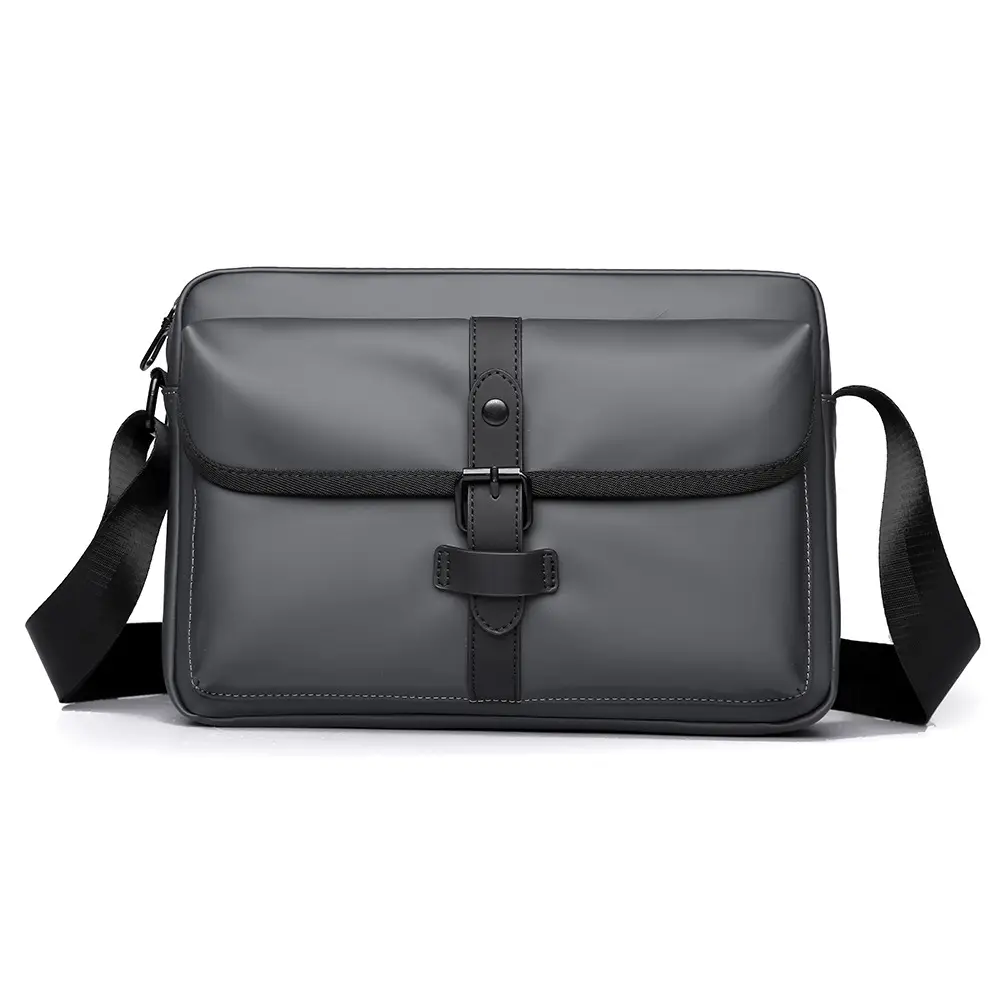 Japanese Style Leather Shoulder Bag Large Capacity Men - Image 2