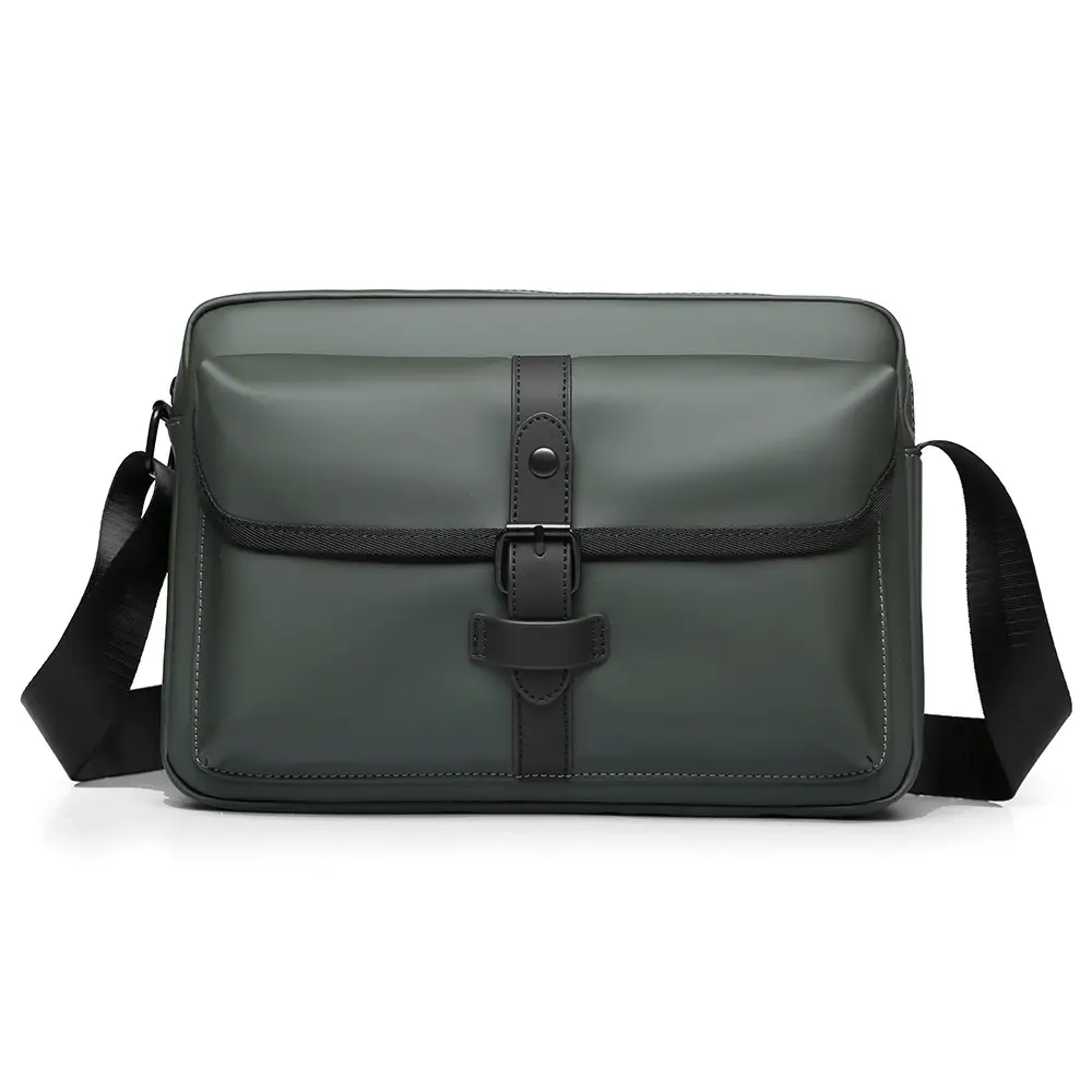 Japanese Style Leather Shoulder Bag Large Capacity Men - Image 3