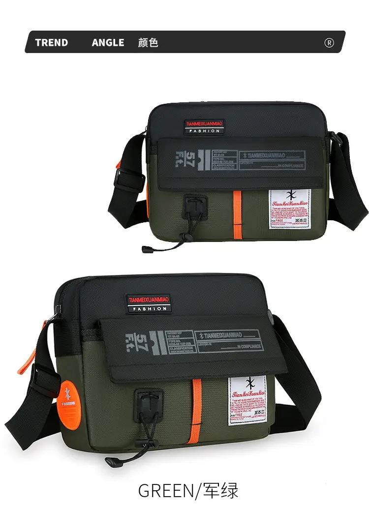 Men Crossbody Bag 2025 Sports Commuter Lightweight — feature 11