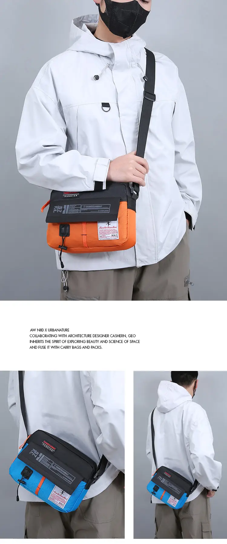 Men Crossbody Bag 2025 Sports Commuter Lightweight — feature 25