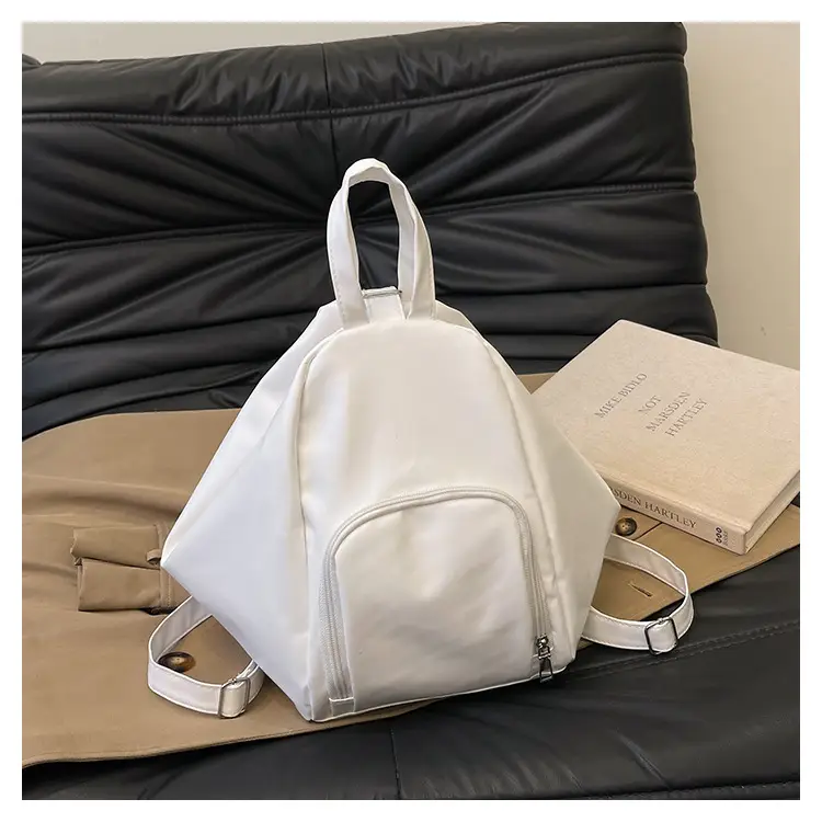 Lightweight Silver Women's Crossbody Backpack Multi-Use — feature 17