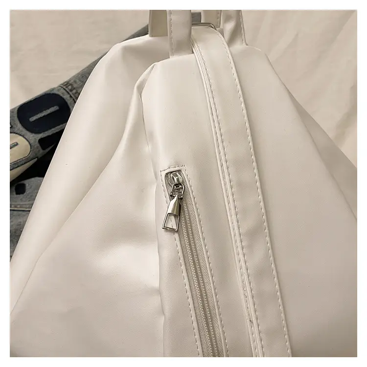 Lightweight Silver Women's Crossbody Backpack Multi-Use — feature 7