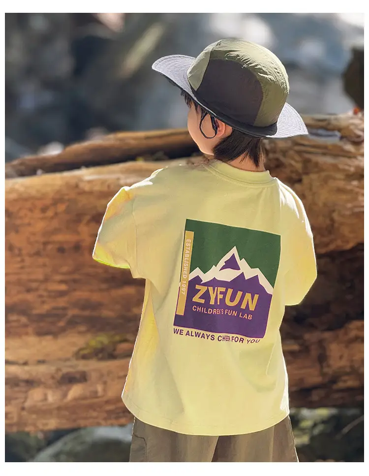 2026 Kids T-Shirt Pure Cotton Summer Boys — feature 17
