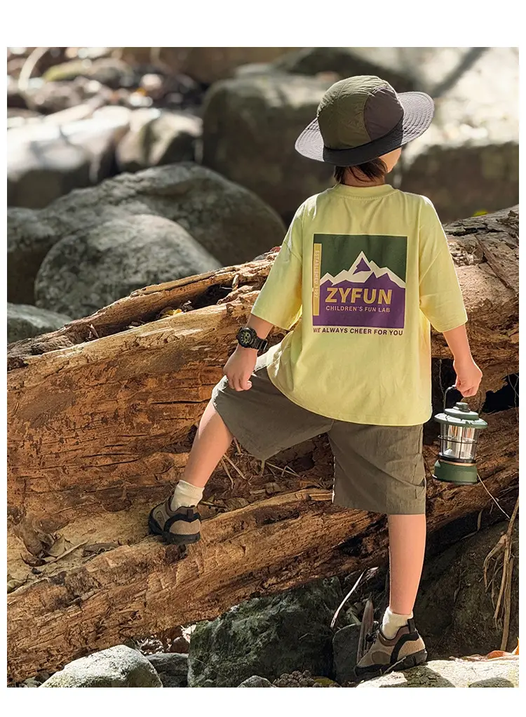 2026 Kids T-Shirt Pure Cotton Summer Boys — feature 24