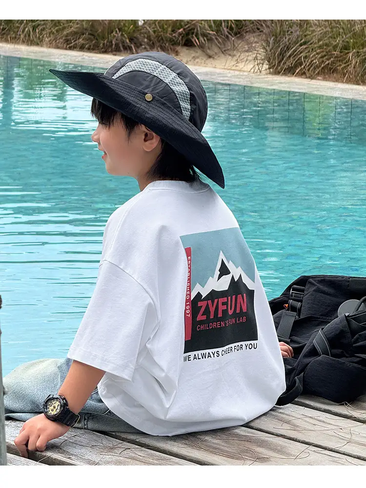 2026 Kids T-Shirt Pure Cotton Summer Boys — feature 32
