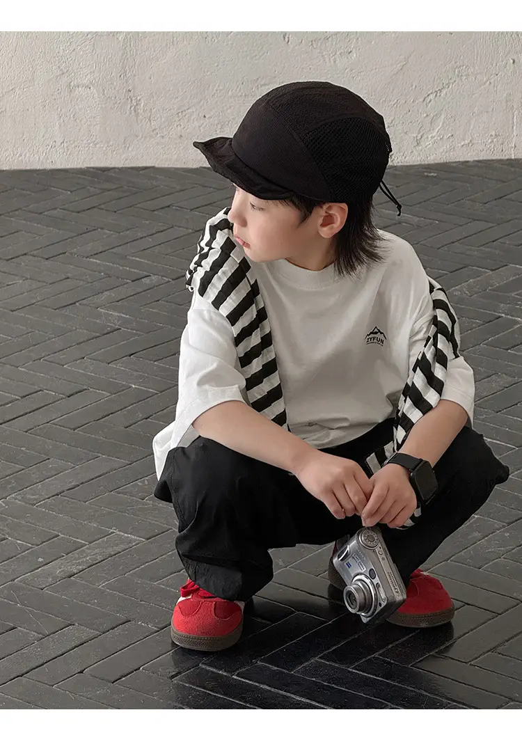 2026 Kids T-Shirt Pure Cotton Summer Boys — feature 40