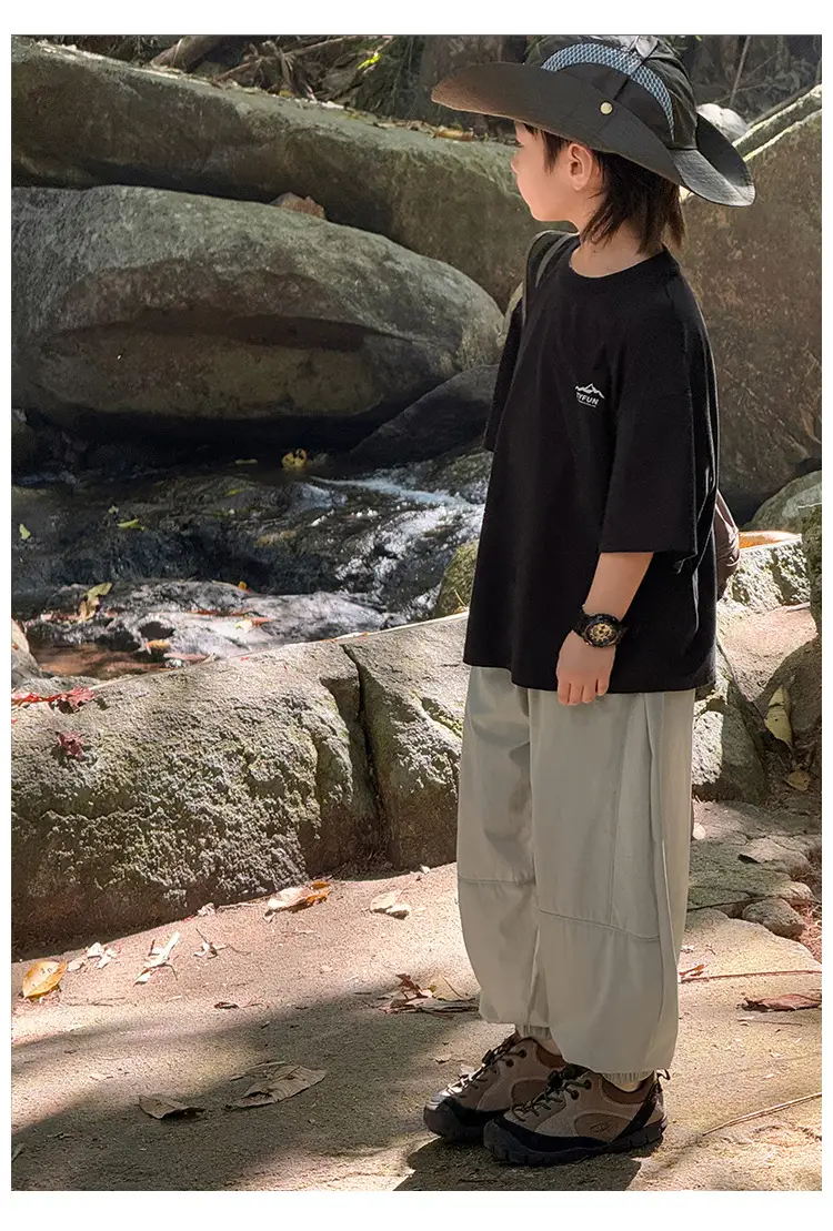 2026 Kids T-Shirt Pure Cotton Summer Boys — feature 46