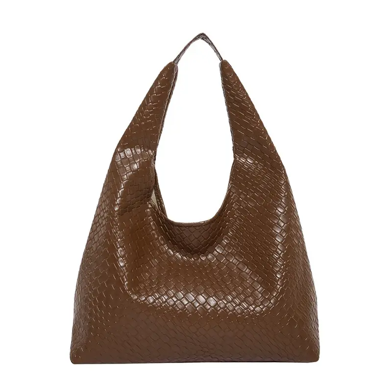 Red Knitted Shoulder Bag for Women 2025 - Image 9
