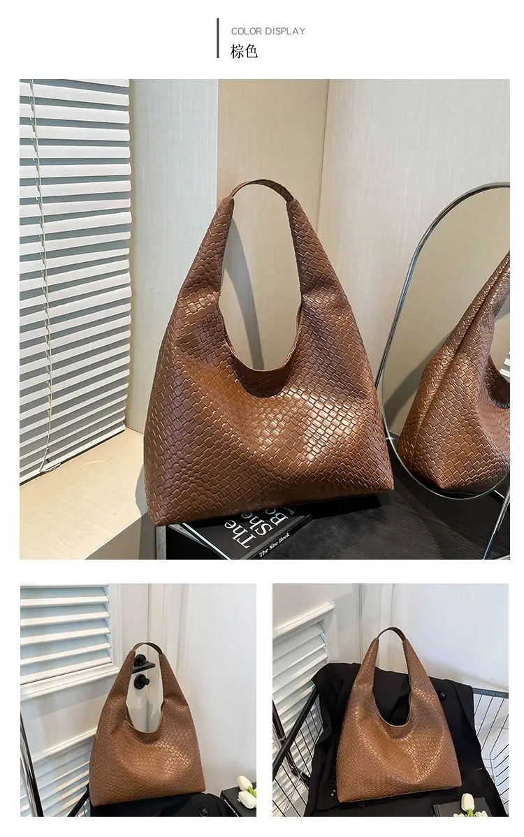 Red Knitted Shoulder Bag for Women 2025 — feature 23