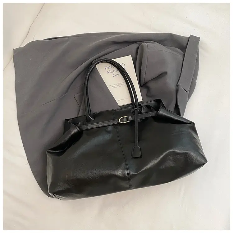 Women's Large Capacity Tan Shoulder Bag 2025 - Image 3
