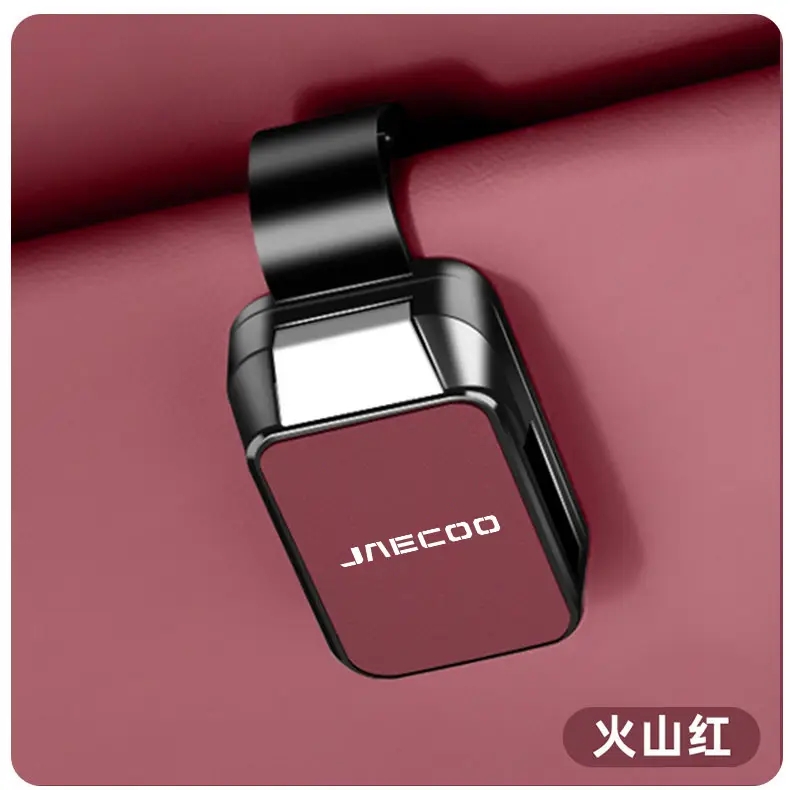 Jinecco Black Clip Holder with Fire Red Finish — feature 11