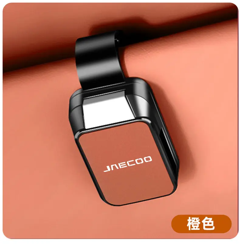 Jinecco Black Clip Holder with Fire Red Finish — feature 13