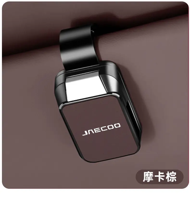 Jinecco Black Clip Holder with Fire Red Finish — feature 14