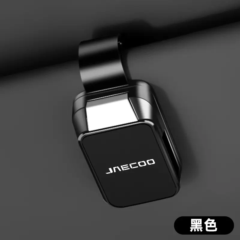 Jinecco Black Clip Holder with Fire Red Finish - Image 3