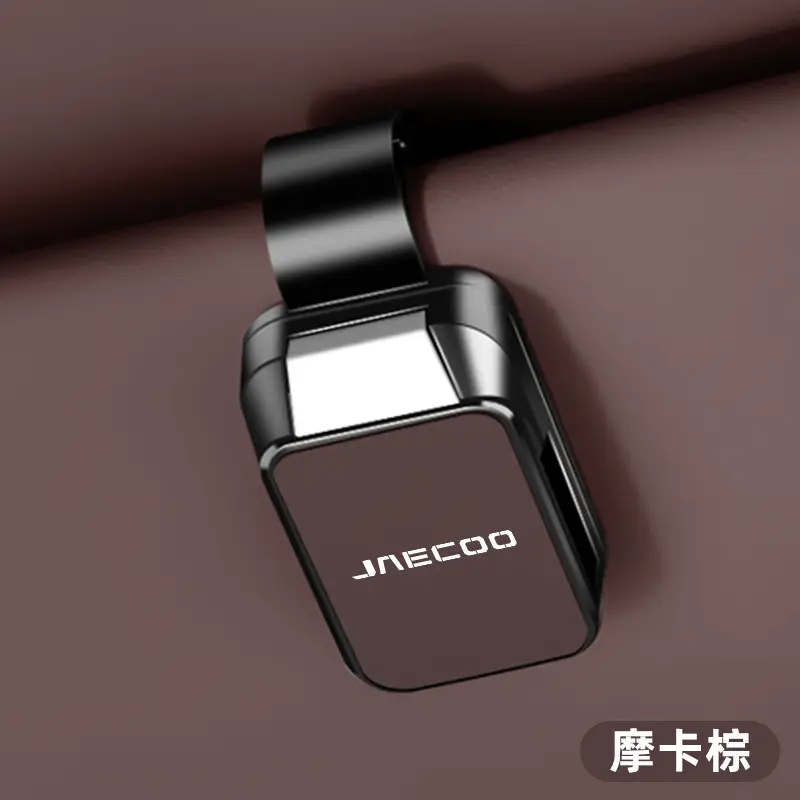 Jinecco Black Clip Holder with Fire Red Finish - Image 4