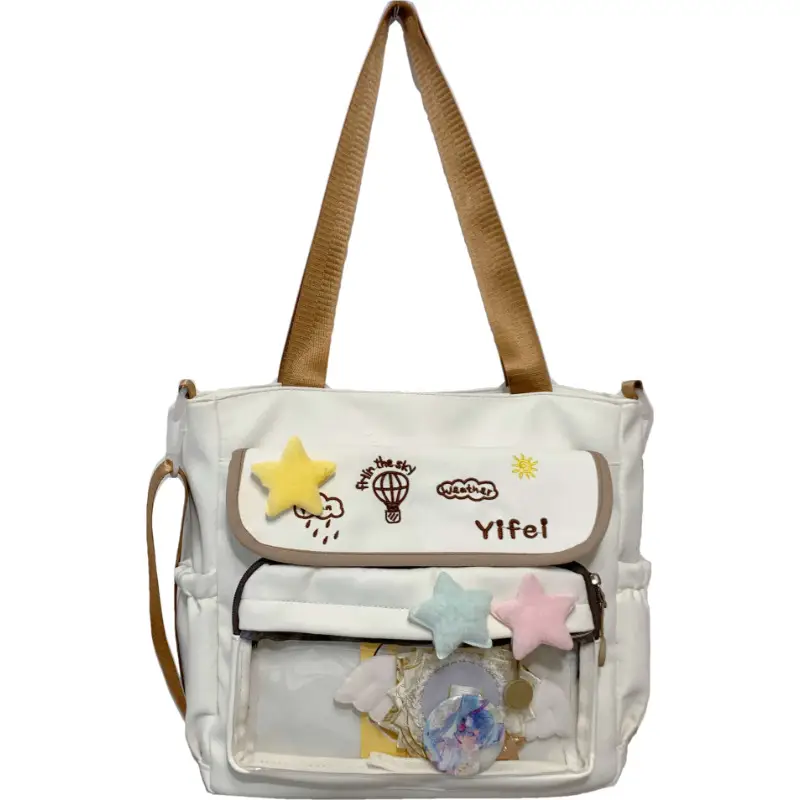 Women Canvas Backpack Small Fresh All-match