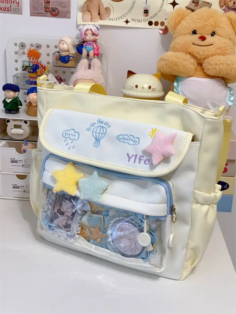 Women Canvas Backpack Small Fresh All-match — feature 10