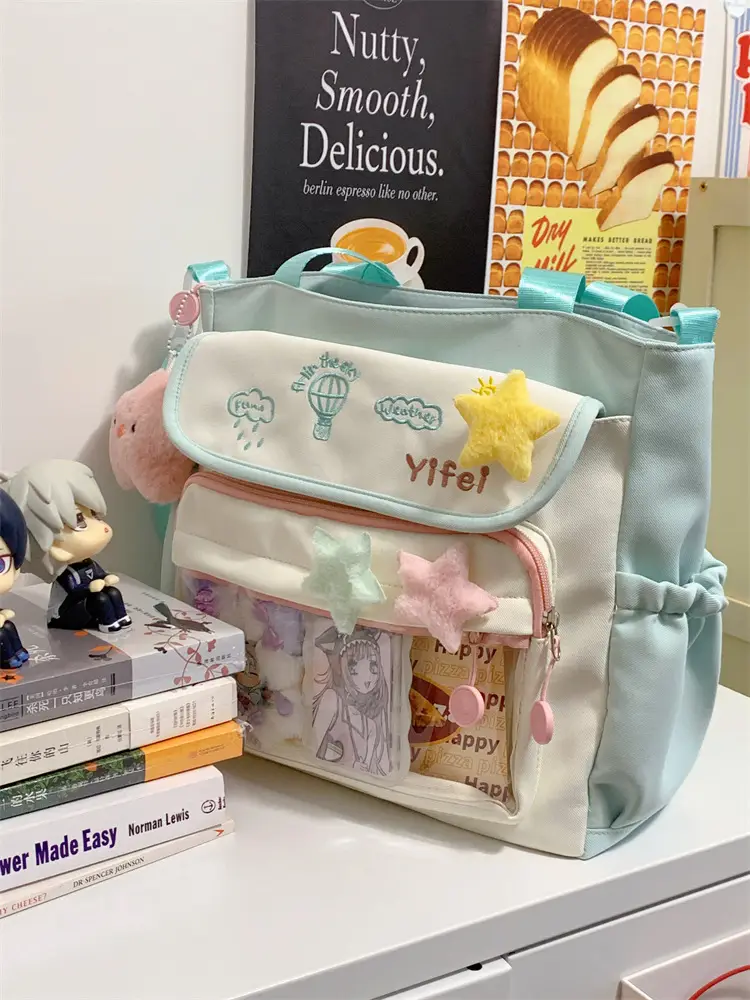 Women Canvas Backpack Small Fresh All-match — feature 11