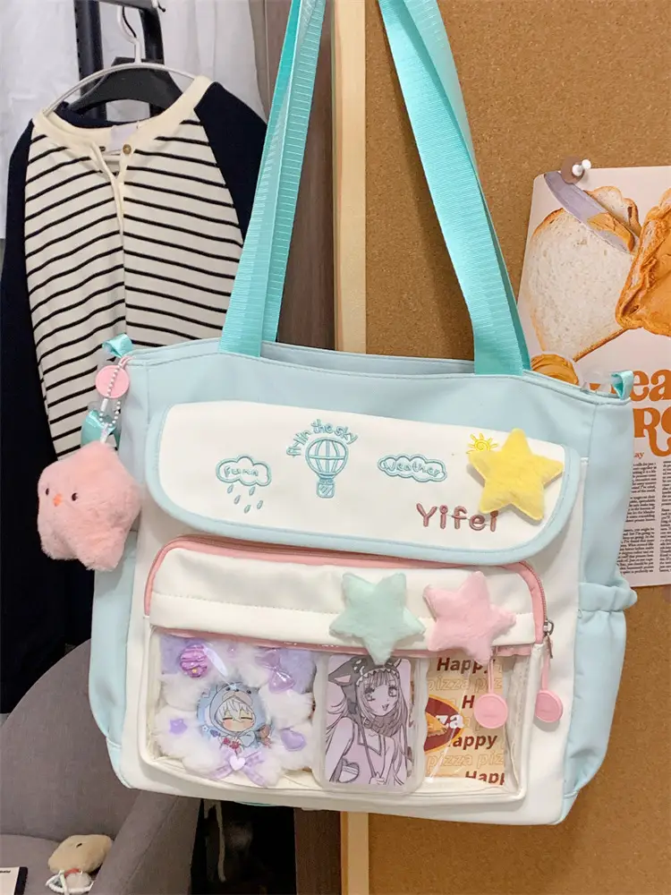 Women Canvas Backpack Small Fresh All-match — feature 12