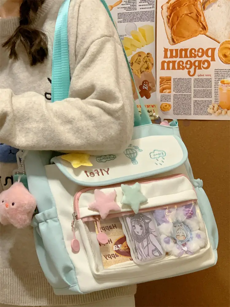 Women Canvas Backpack Small Fresh All-match — feature 15