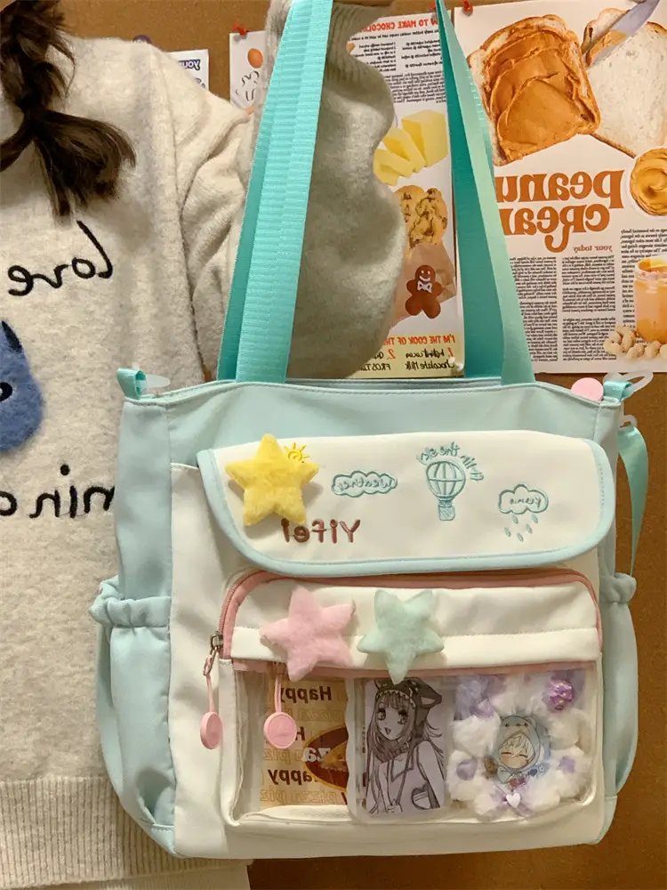 Women Canvas Backpack Small Fresh All-match — feature 16