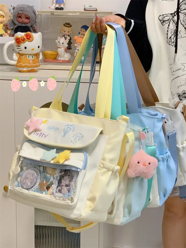Women Canvas Backpack Small Fresh All-match — feature 18