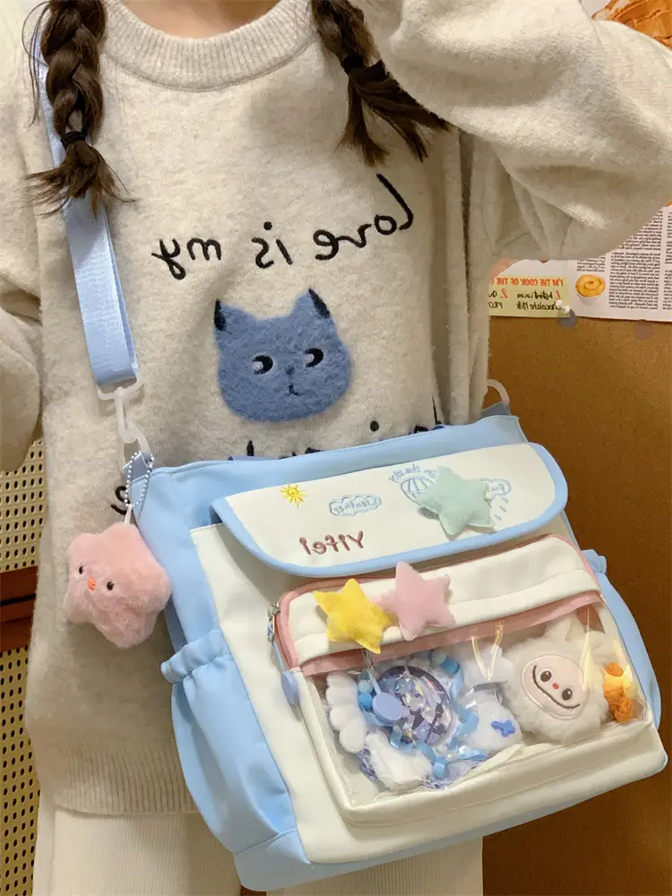 Women Canvas Backpack Small Fresh All-match — feature 20