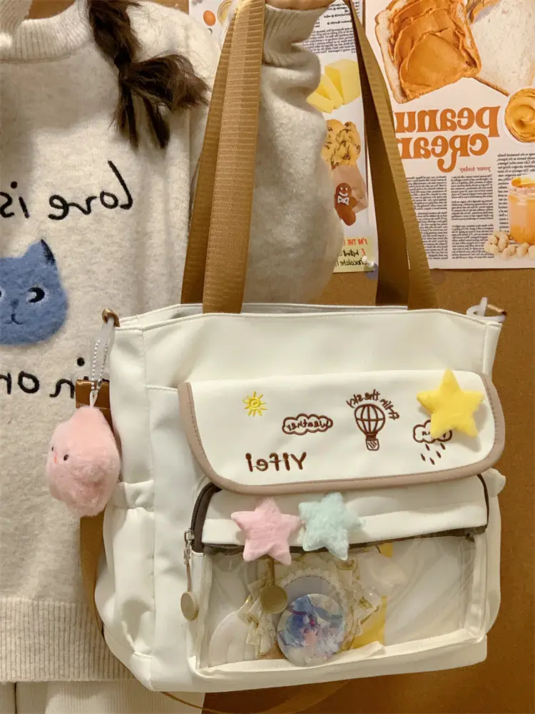 Women Canvas Backpack Small Fresh All-match — feature 26