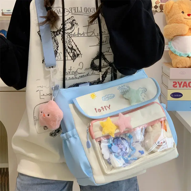Women Canvas Backpack Small Fresh All-match — feature 37