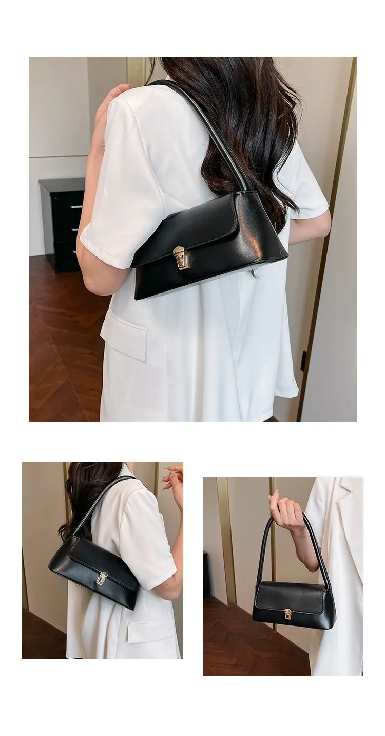New Women's Baguette Shoulder Bag Tan 2025 — feature 22