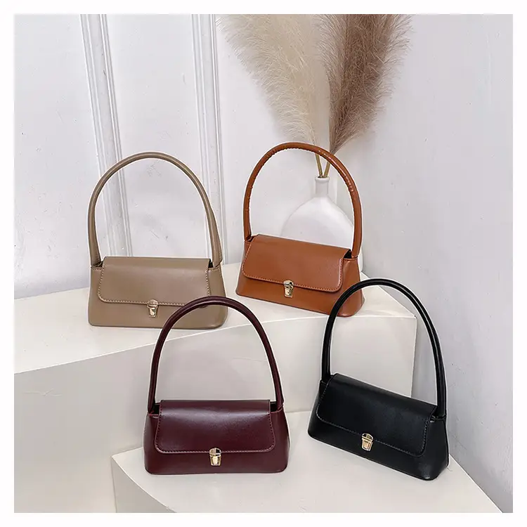 New Women's Baguette Shoulder Bag Tan 2025 — feature 8