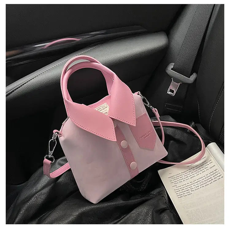 Women's Grey Crossbody Bag with Shoulder Strap — feature 21