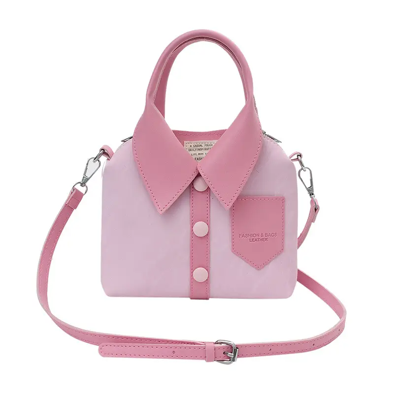 Women's Grey Crossbody Bag with Shoulder Strap - Image 3