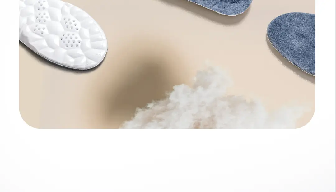 Sports Soft Elastic Insoles Shock-Absorbing Men's Sweat-Absorbent Women's Soft-Soled Comfortable Plush Deodorizing Basketball Insoles Winter — feature 22