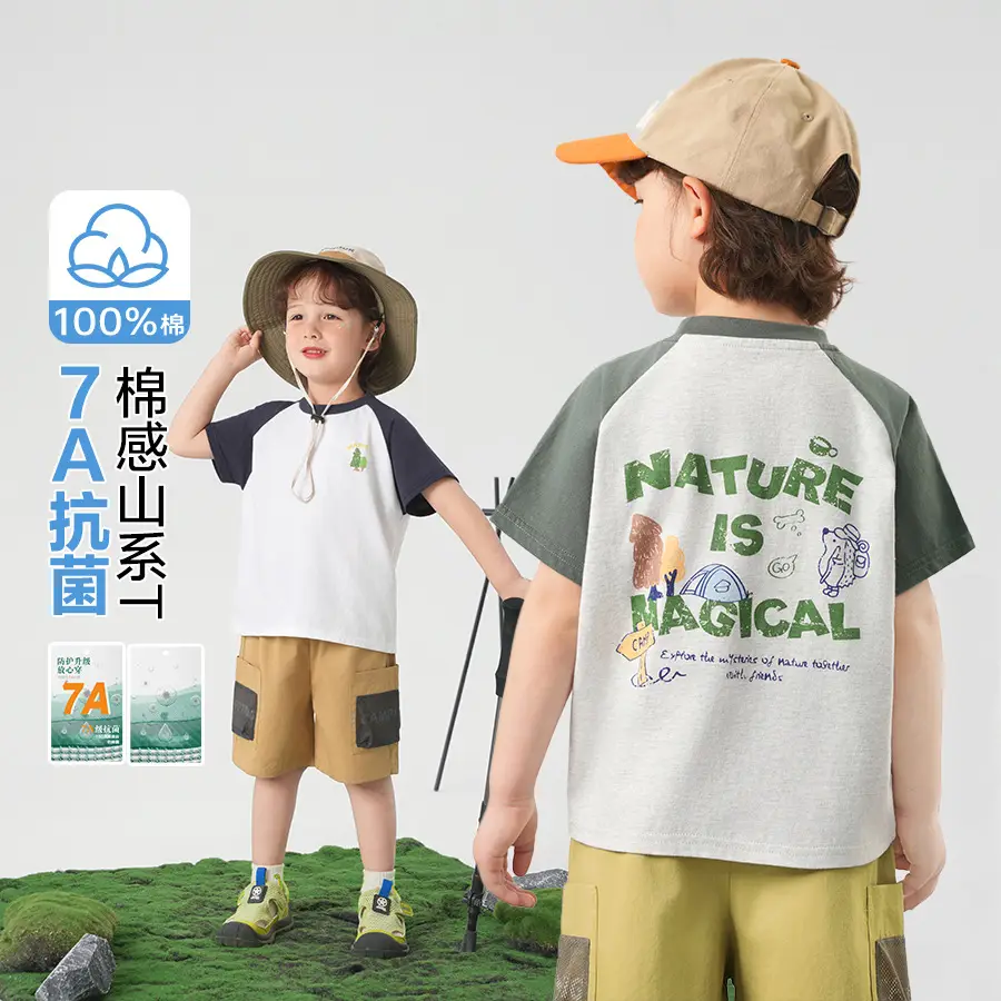 Right Euro Kids Summer T-Shirt Shorts Set - Image 4