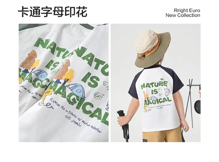 Right Euro Kids Summer T-Shirt Shorts Set — feature 10