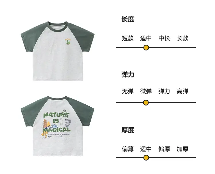 Right Euro Kids Summer T-Shirt Shorts Set — feature 14