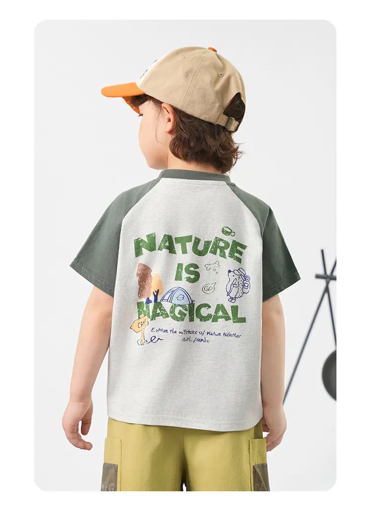 Right Euro Kids Summer T-Shirt Shorts Set — feature 23