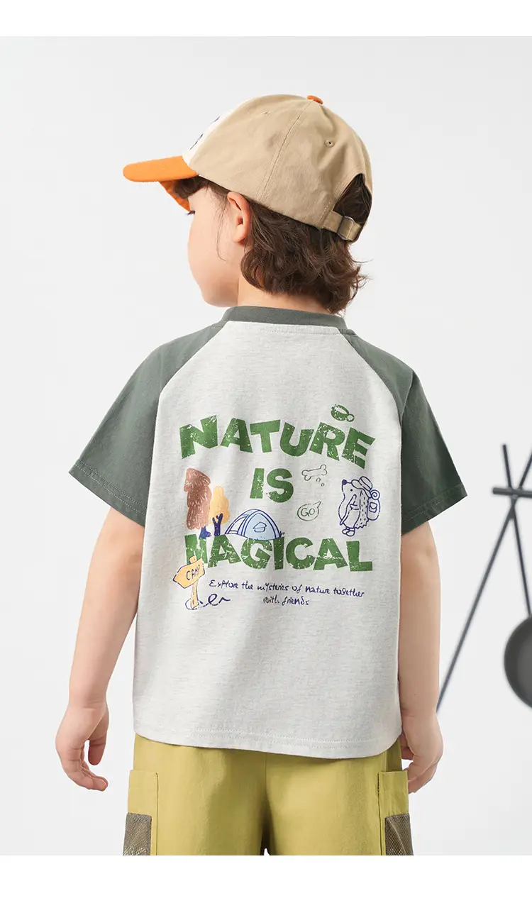 Right Euro Kids Summer T-Shirt Shorts Set — feature 8