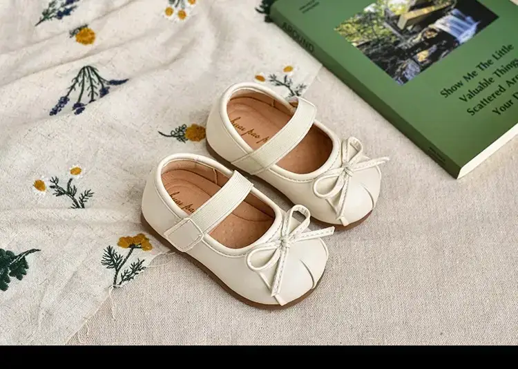 Baby Shoes White Bow Soft Sole Toddler 2025 — feature 11