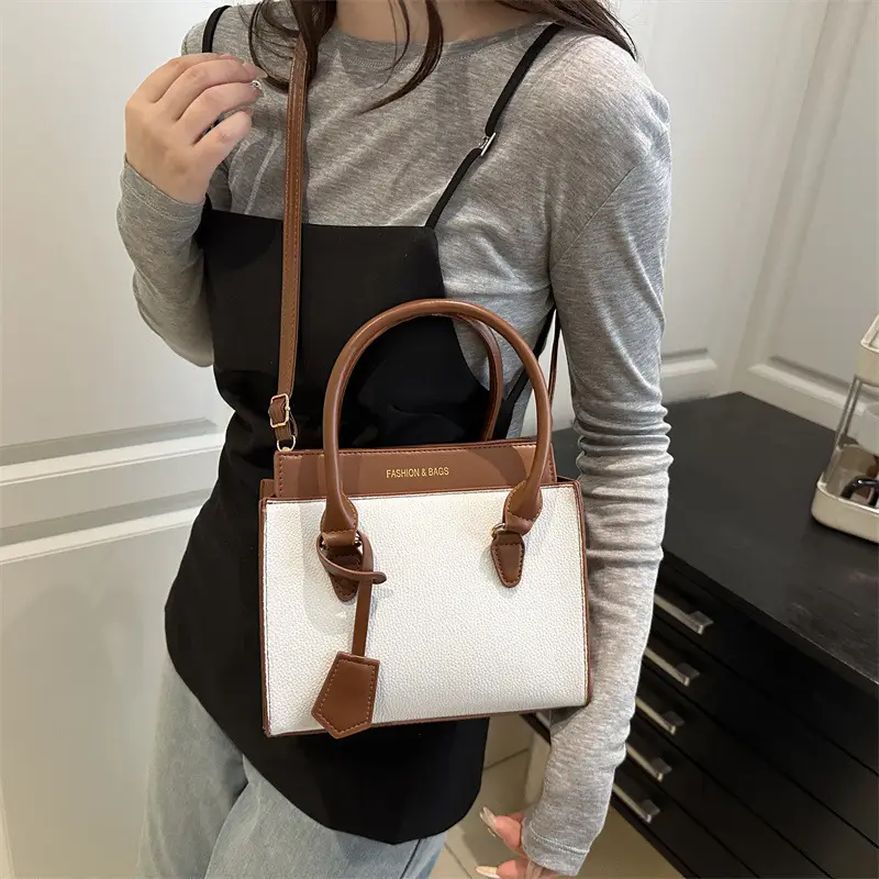 Women Crossbody Bag Blue Brown 2025 Summer Fashion - Image 7