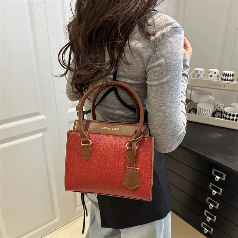 Women Crossbody Bag Blue Brown 2025 Summer Fashion - Image 8