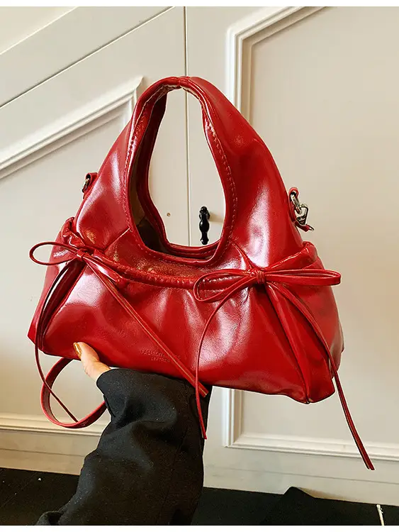 Red Korean Niche Wrist Bag for Women 2025 - Image 6